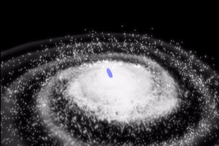 Antimatter plume in the Galactic Center?