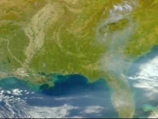 Fly up to Kentucky Fires from SeaWiFS on November 16, 1999