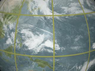 Mission proposal for polar orbiting cloud sensor (with animated clouds)