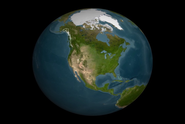 This animation shows Ozone over Antarctica between September 12, 2004 and November 15, 2004.