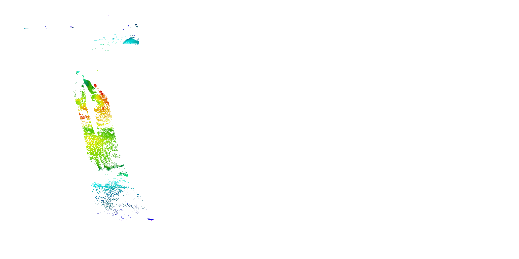 Four days of Aqua MODIS sea surface temperature swaths during the period of Hurricane Katrina, from August 27, 2005 through August 30, 2005.