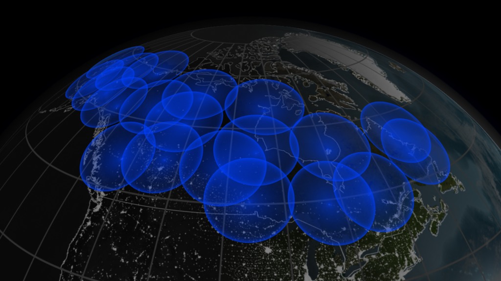 THEMIS ASI Gound Station Array visualization