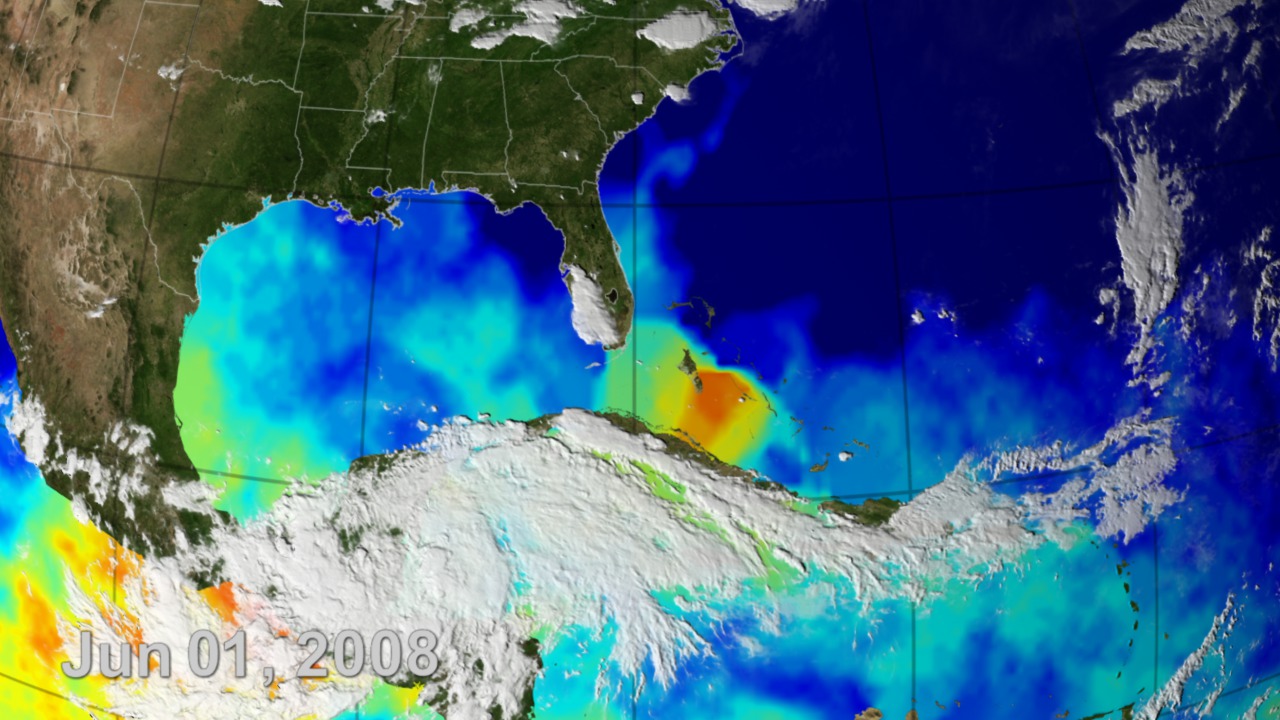 Hurricanes with dates