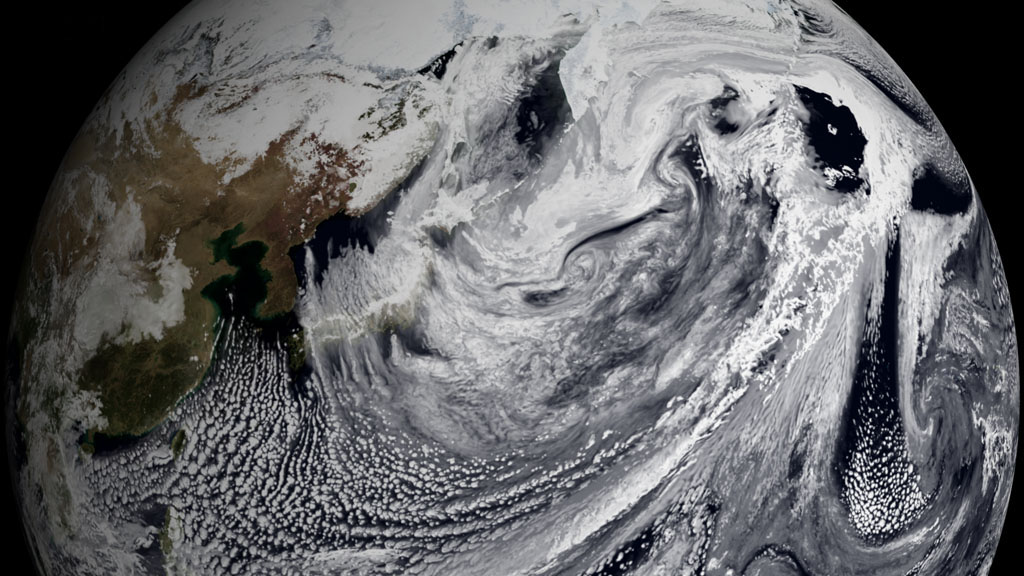 The fine-grained resolution of NASA's most powerful climate model sharpens our understanding of Earth.