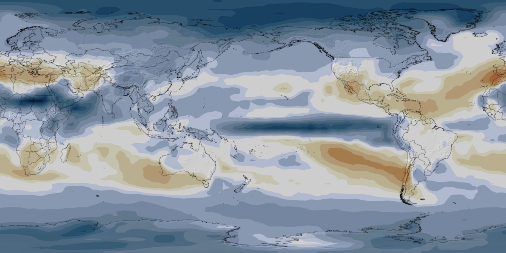 Animation of RCP 8.5 without dates.