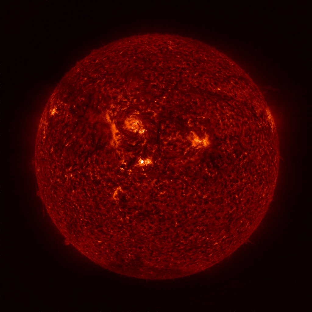 Composited full-disk imagery sampled at 12 second intervals.