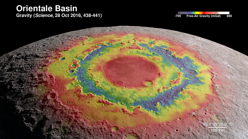 The camera flies over the lunar terrain, coming in for close looks at a variety of interesting sites and some of the LRO data associated with them. Includes feature titles, research sources, and the location and scale of the image center.