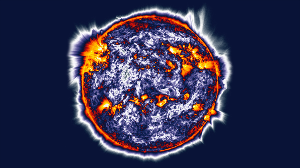 Art and science unite to illuminate complex solar features.