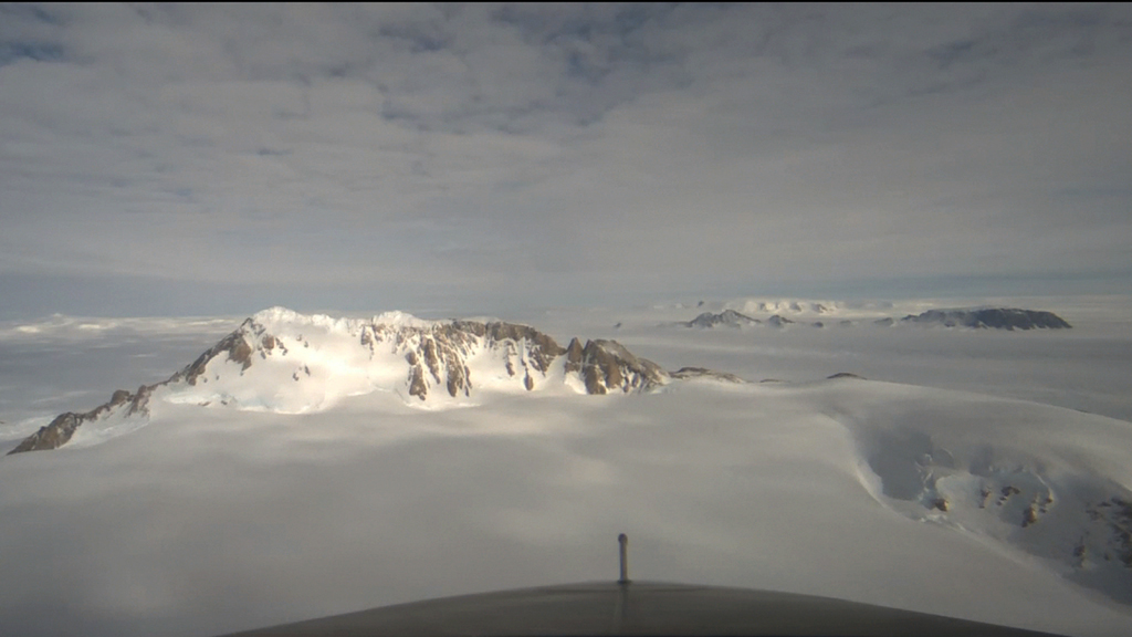 An airborne science laboratory probes Earth's frozen continent for signs of change.