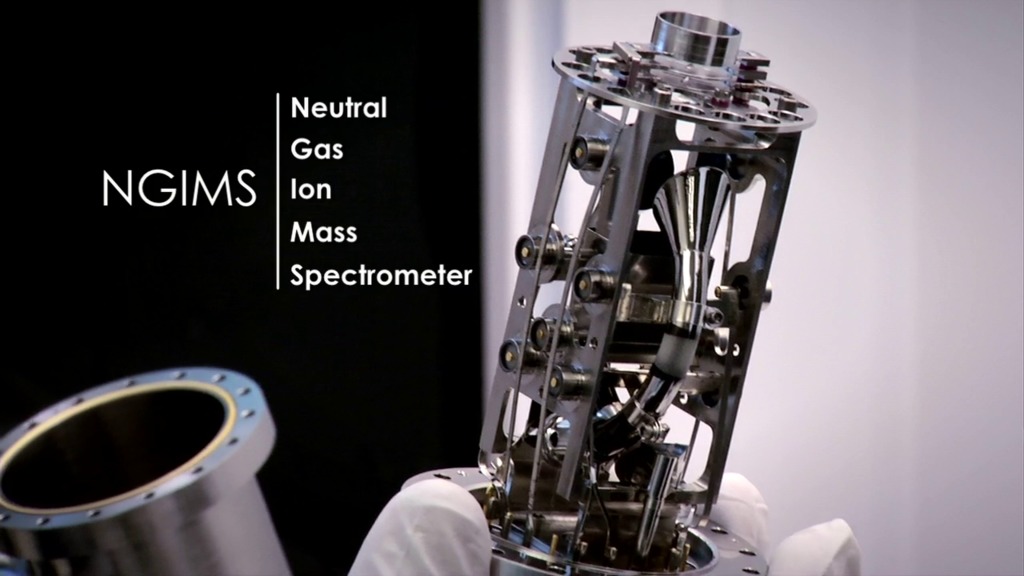 MAVEN will use its Neutral Gas and Ion Mass Spectrometer to study the interaction of neutral gases and ions in the Martian atmosphere with the solar wind, helping scientists to understand how Mars has lost its atmosphere over time.Watch this video on the NASAexplorer YouTube channel.For complete transcript, click here.