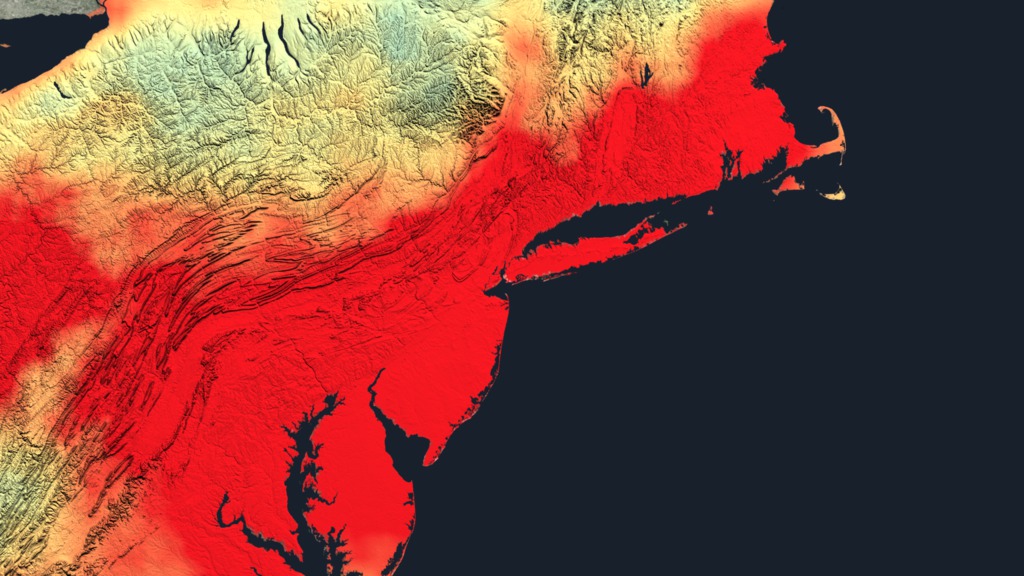 This visualization shows nitrogen dioxide data only. 