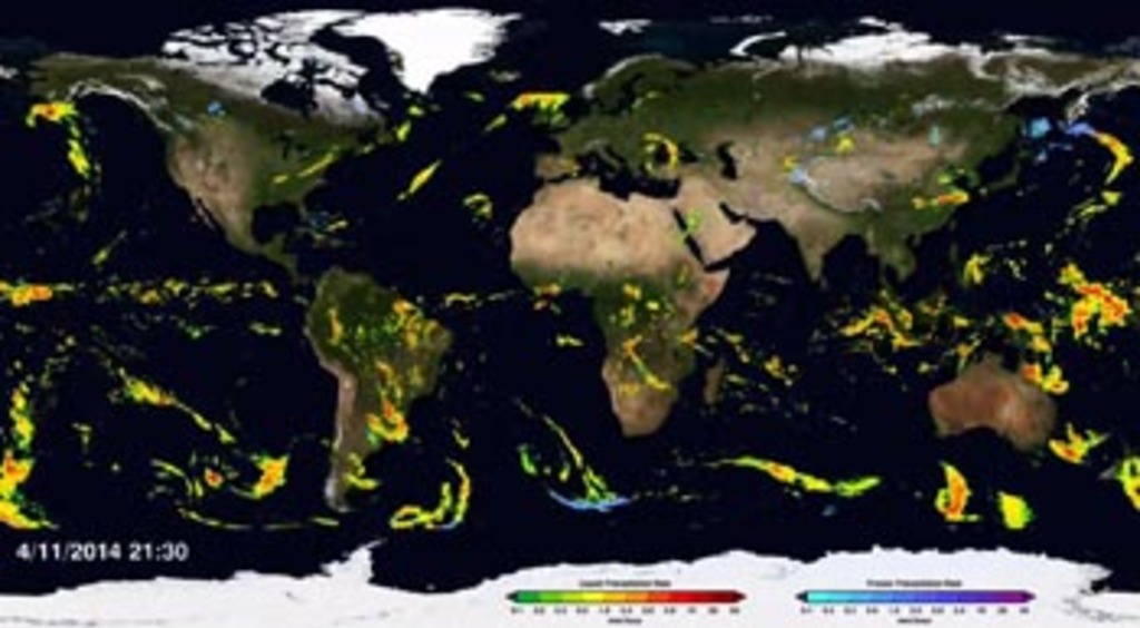 GPM scientists answer questions from students about global precipitation. 