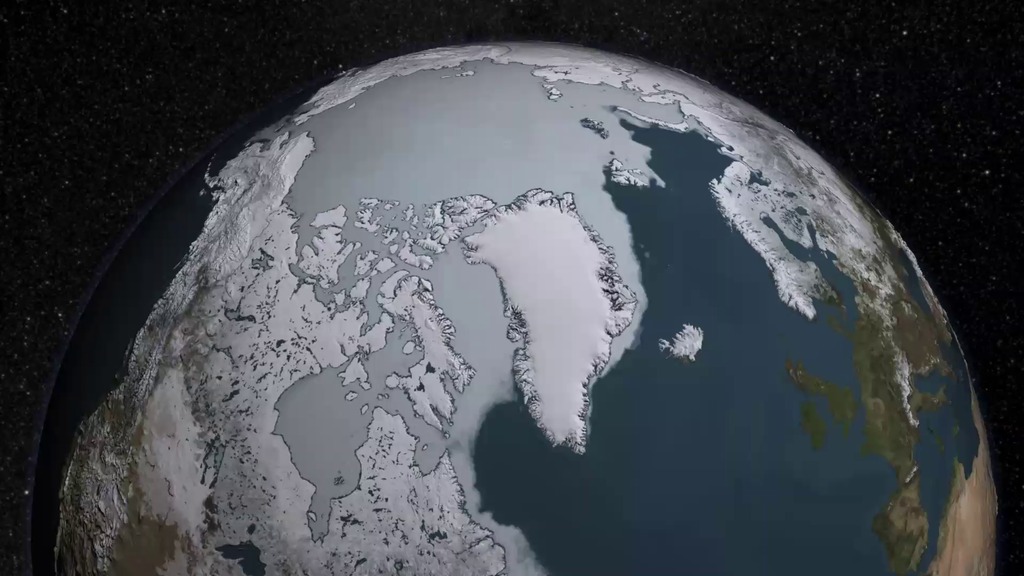 LEAD: Scientists report today (September 15, 2015) that the Arctic sea ice summertime minimum is the fourth lowest on record.

1.  Analysis of satellite data by NASA and the National Snow Ice Data Center indicates that the accelerated summer melting trend since the late 1970s continues.

2. This increased melting is a response to the warming global temperatures.

3.  It is unclear whether this year's strong El Niño has had any impact on the Arctic sea ice.

TAG: Weather and climate researchers are continuing to study the possible effects that the increased open Arctic waters in the autumn might have on snowstorm development in the winter season.

