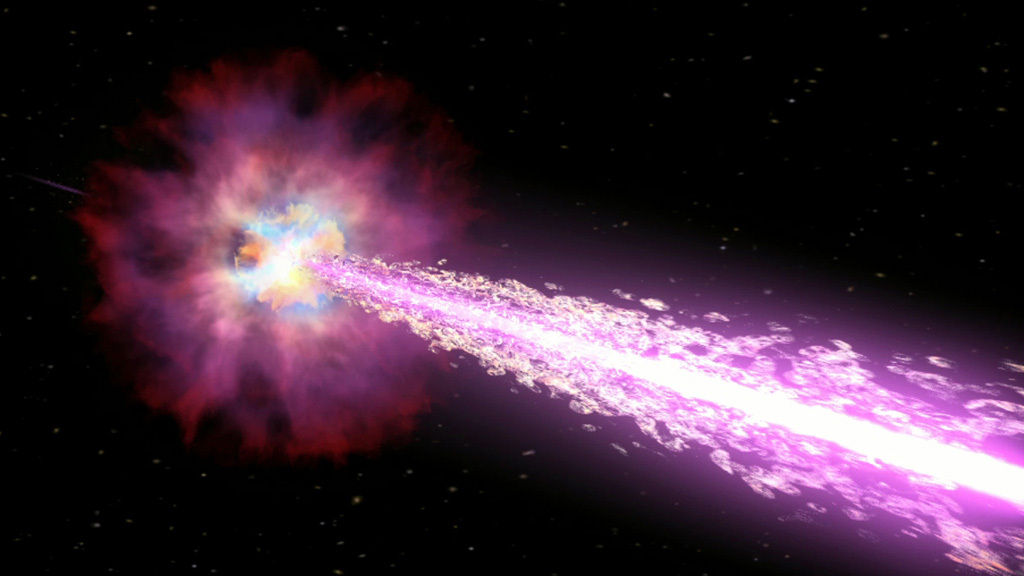 NASA's Swift spacecraft spots its thousandth gamma-ray burst.