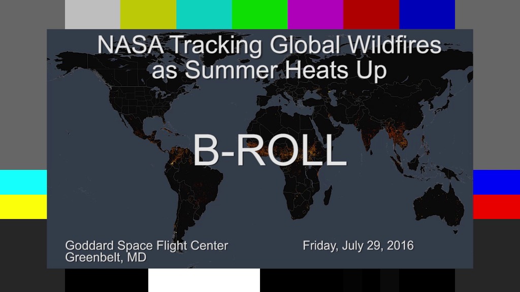 B-roll that goes along with the following questions:Wildfires have been raging in parts of the US this year. Can you show us the view from space?It’s been an active year around the globe for wildfires. How do fires on the other side of the world affect us?El Nino has dried out the Amazon this year, making it vulnerable to wildfires. What impacts could this have on the Summer Olympics?NASA is doing groundbreaking research around the world to study wildfires. What are we learning?Where can we learn more?Click for NASA's FIRES webpage.
Find the latest on Twitter @NASAEarth