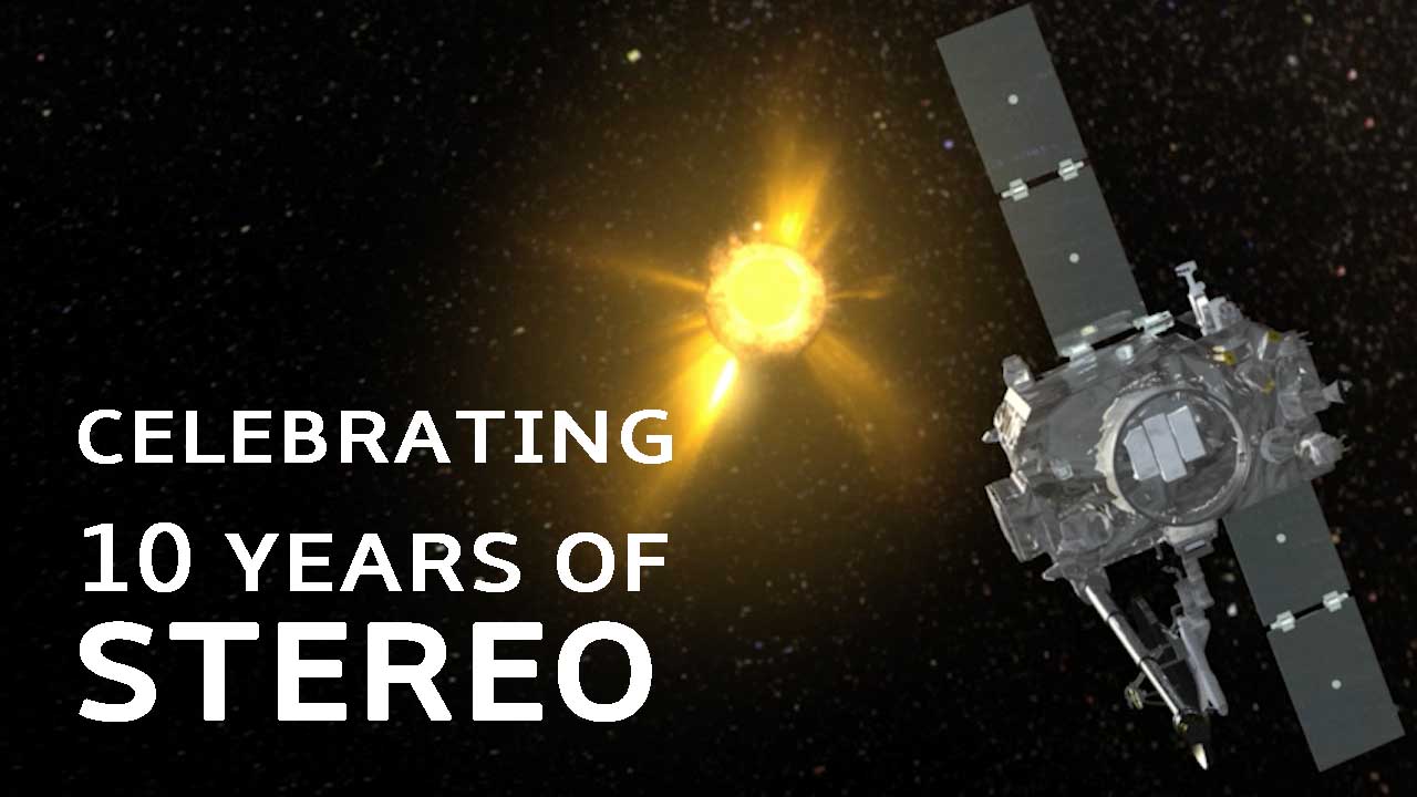 For STEREO's 10th anniversary, Deputy Project Scientist Terry Kucera gives an overview of the mission's top 5 success stories.Complete transcript available.Watch this video on the NASA Goddard YouTube channel.Music credit: Life Choices by Eric Chevalier