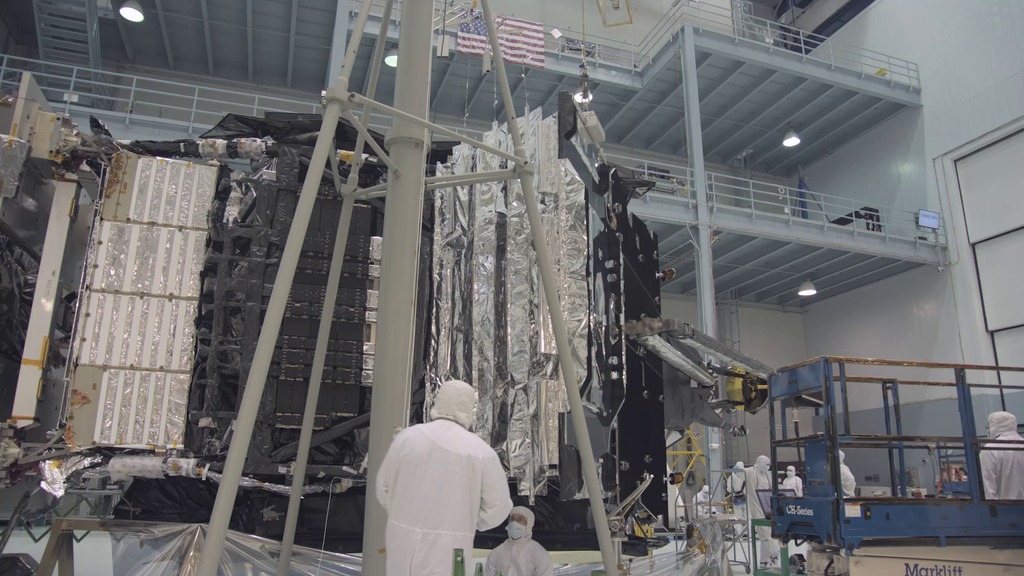 B-roll of engineers deploying the Webb Telescope's Aft Deployable ISIM Radiator (ADIR). 4K and 1080p B-roll