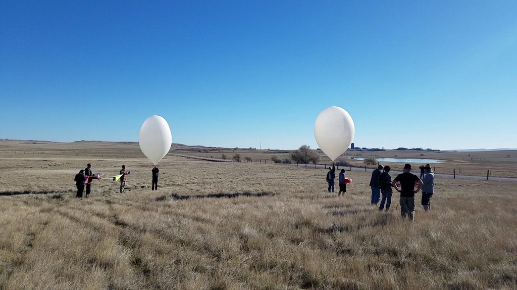 Eclipse ballooning project. Credit: Montana State University. For more information visit Montana State's Eclipse Ballooning project.