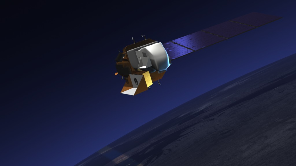 The instruments on Landsat 8 have linear detector arrays, also called "pushbroom" detectors, which collect data across the entire image swath at once. 