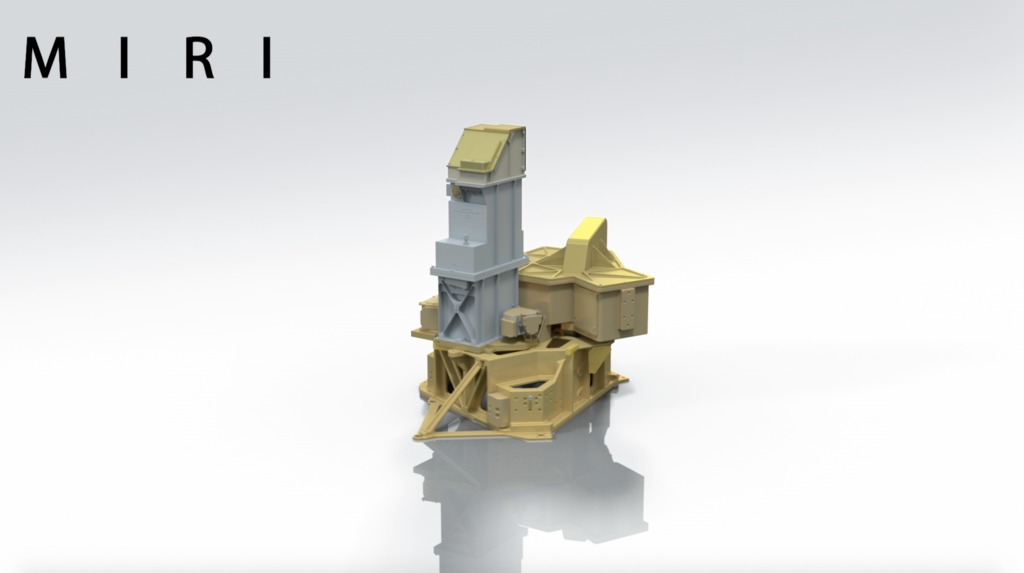 James Webb Space Telescope’s mid-infrared instrument (MIRI) will allow the telescope to see distant galaxies, pierce stellar nurseries to spy newly formed stars, and analyze the atmospheres of exoplanets for biomarkers of potential life. MIRI's camera will provide imaging that will continue the breathtaking astrophotography that has made Hubble so admired.