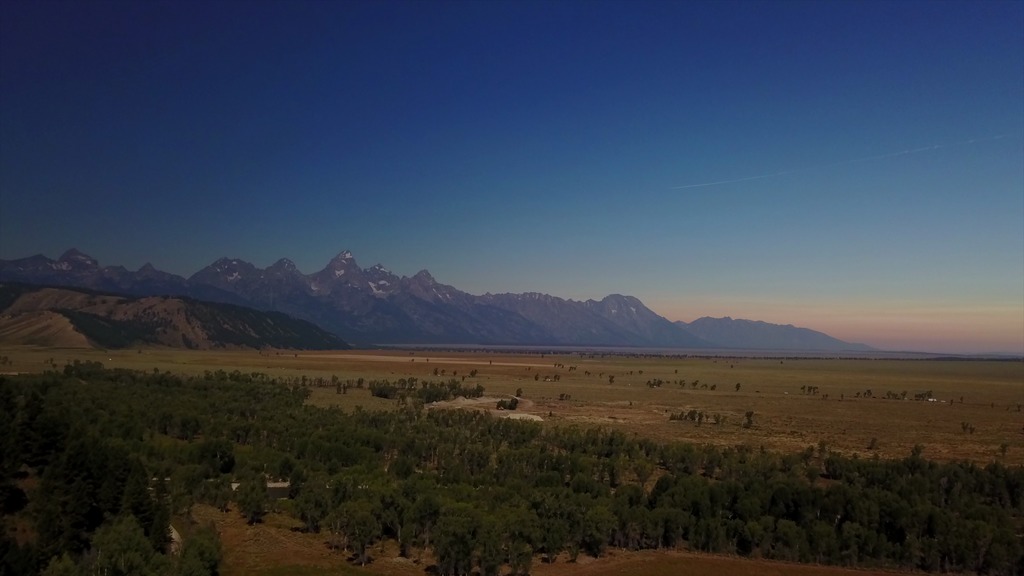 Footage captured by a drone during the 2017 eclipse. Credit: Melrae Pictures, LLC.