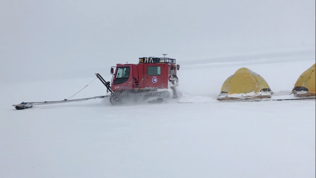 NASA cryospheric scientist Kelly Brunt and ICESat-2 Deputy Project Scientist Tom Neumann recall some of the highlights and challenges from the recent 88-South Antarctic Traverse.Music: "Lights," Alexius Tschallener [SUISA], Dominik Johnson [PRS]; "Vulnerable Moment," John Ashton Thomas [PRS]Complete transcript available.