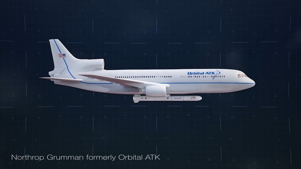 Animated depiction of ICON's launch from a Northrop Grumman (formerly Orbital ATK) Pegasus XL rocketCredit: NASA GSFC/CIL/Josh Masters