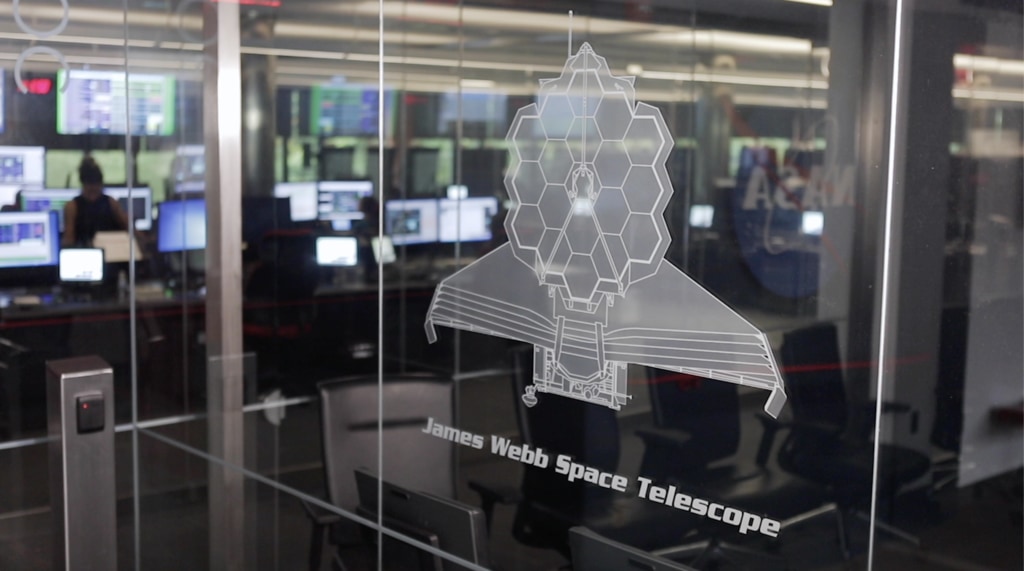 B-Roll footage of engineers working in the  Phil Sabelhaus Flight Control Room at the Space Telescope Science Institute within John Hopkins University in Baltimore, MD.