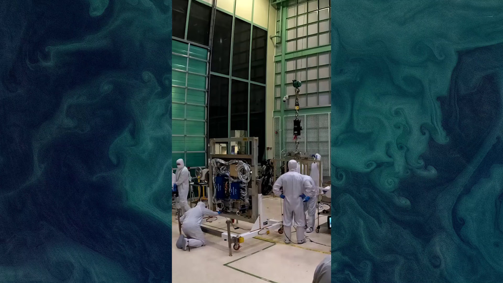 This is a collection of raw footage of the integration and testing of the instruments and spacecraft for the Plankton, Aerosols, Cloud, ocean Ecosystem (PACE) mission.