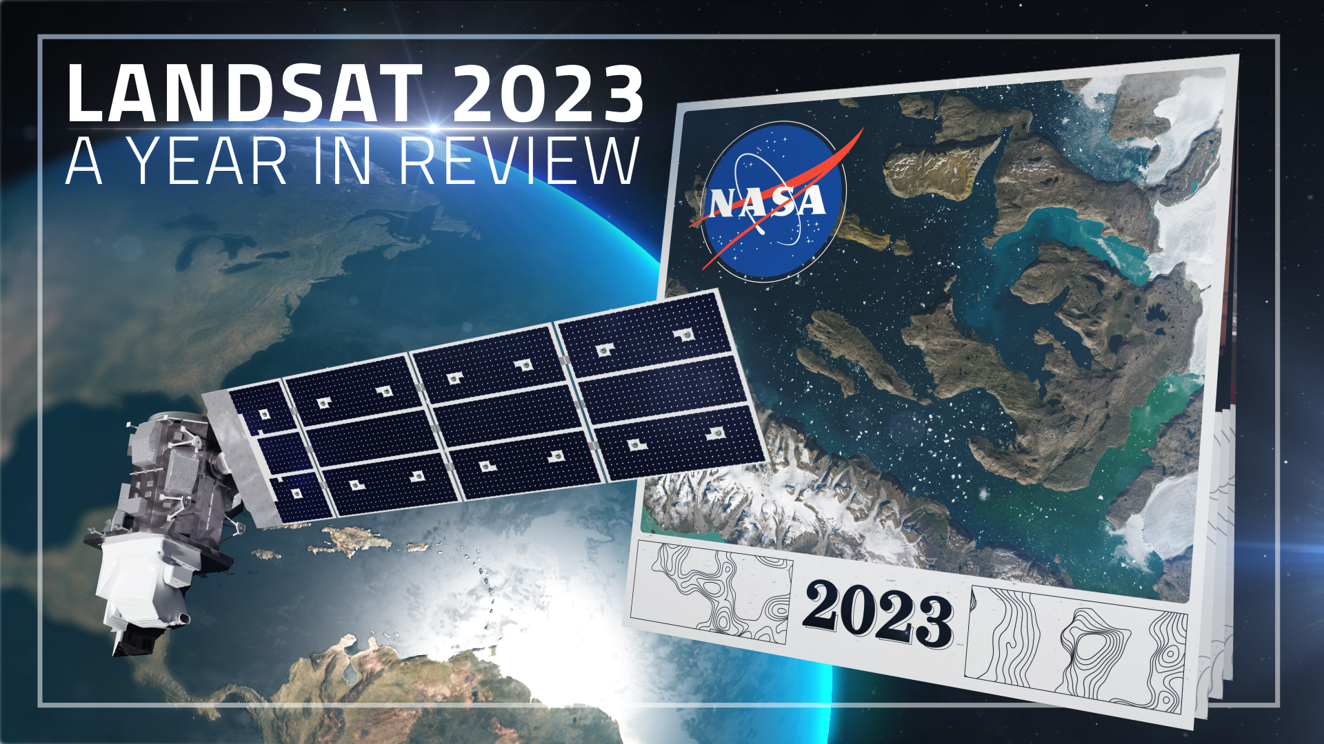 Let’s take a look at the Landsat program 2023, as we delve into studies revealing the environmental impact of river mining, the decline in global lake water levels, and the risks of rising sea levels on coastal habitats. Plus, a sneak peek at what the future of the Landsat program holds with the introduction of Landsat Next. Join us in celebrating these advances in space and environmental science, and stay tuned for what's on the horizon with Landsat in 2024.