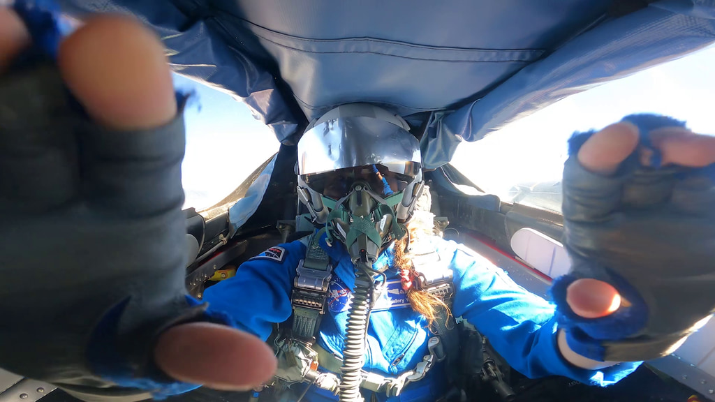 B-roll PackageOn April 8, 2024, NASA pilots flew two WB-57 jets for the 2024 total eclipse experiments. Footage of inside the WB-57 jets shows the moment the pilot experiences totality.Credit: NASA/Mallory Yates