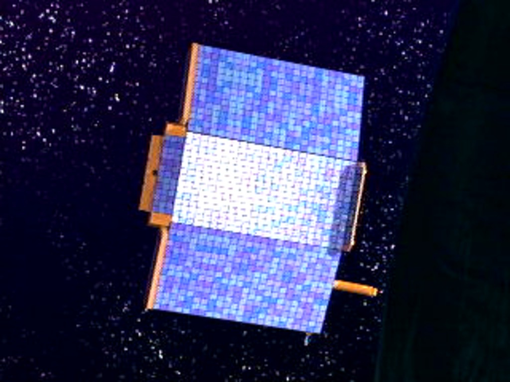 CHIPSat passes along the equator