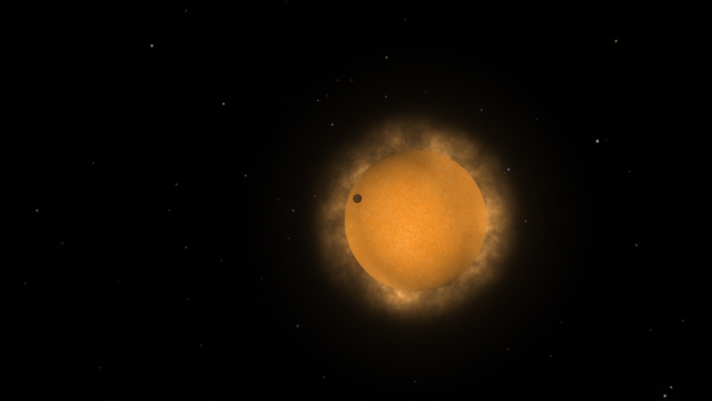 Venus 2012 Transit animation.