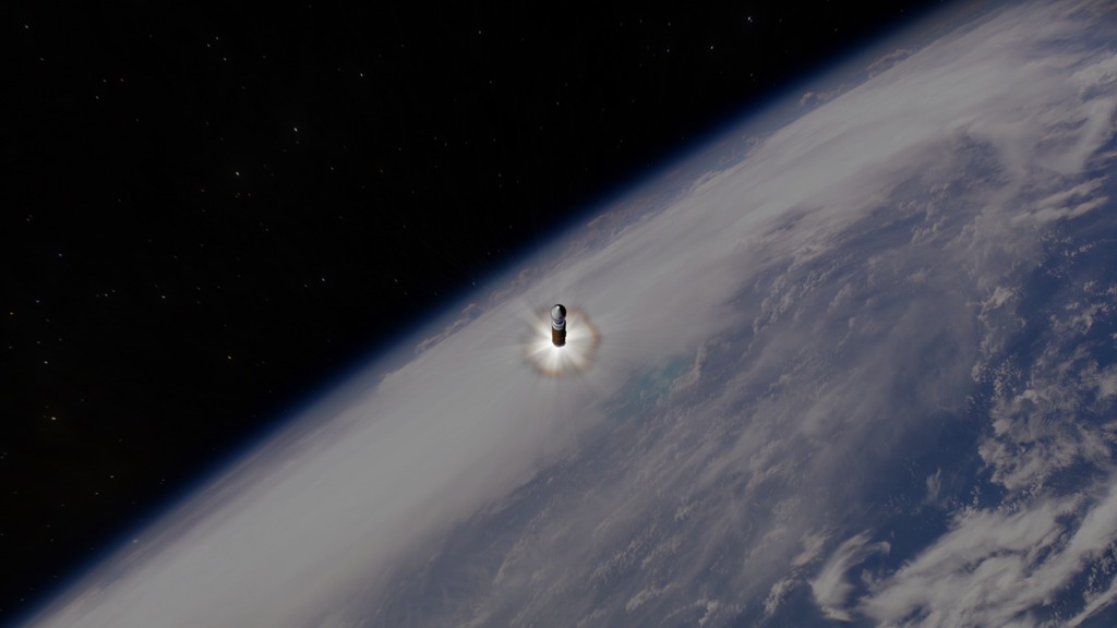 AtlasV Stage1 seperation animation