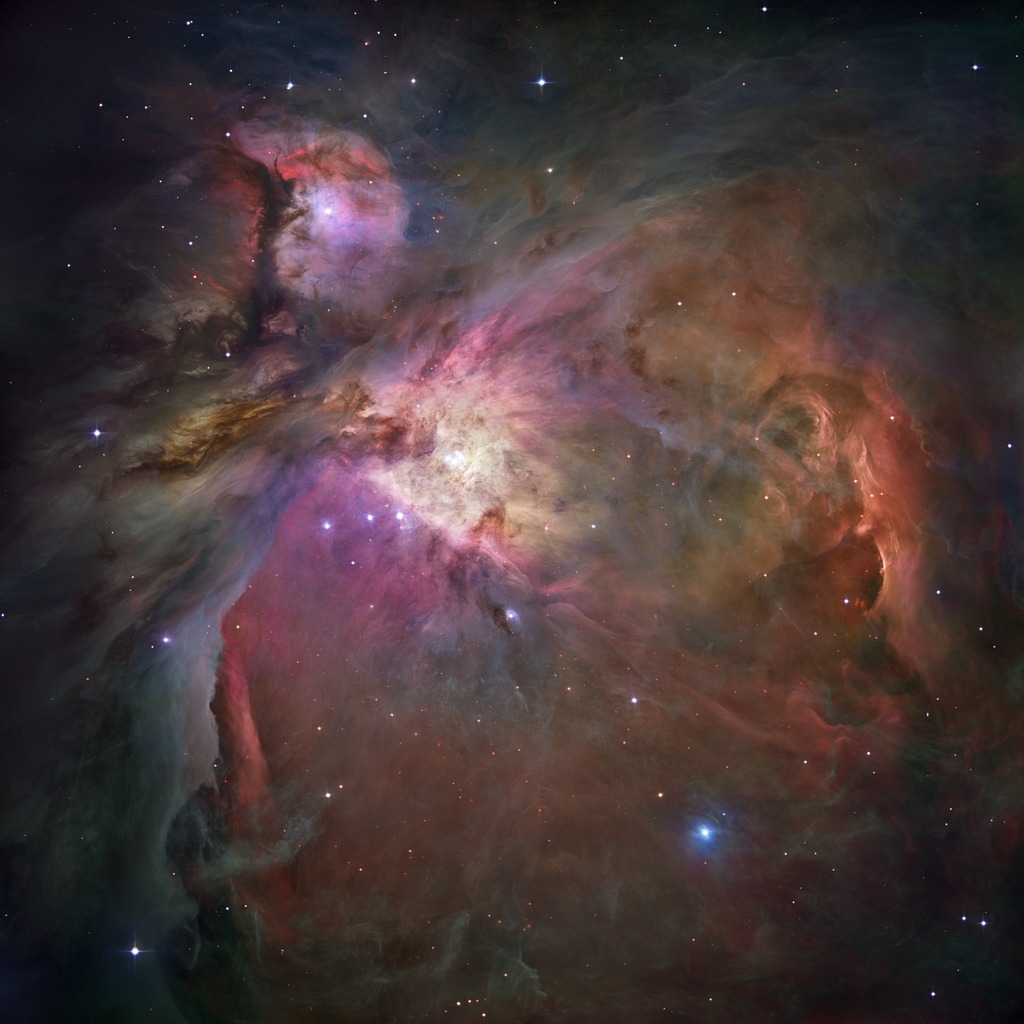 Orion image from Hubble