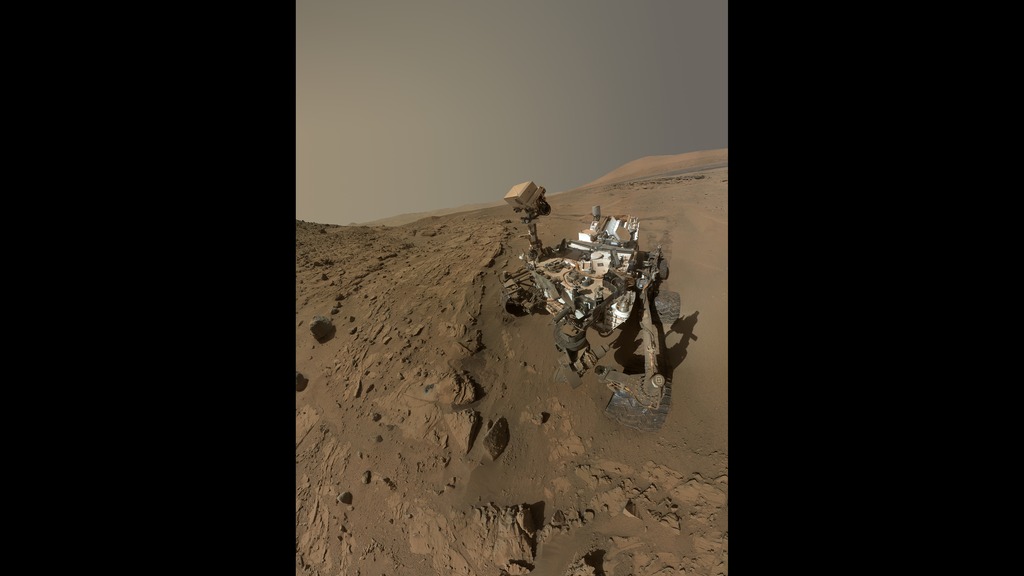 Curiosity self-portrait from MAHLI