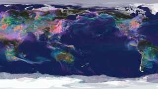 Sulfur and Sulfates animation of Sept 1 - Dec 31, 2006