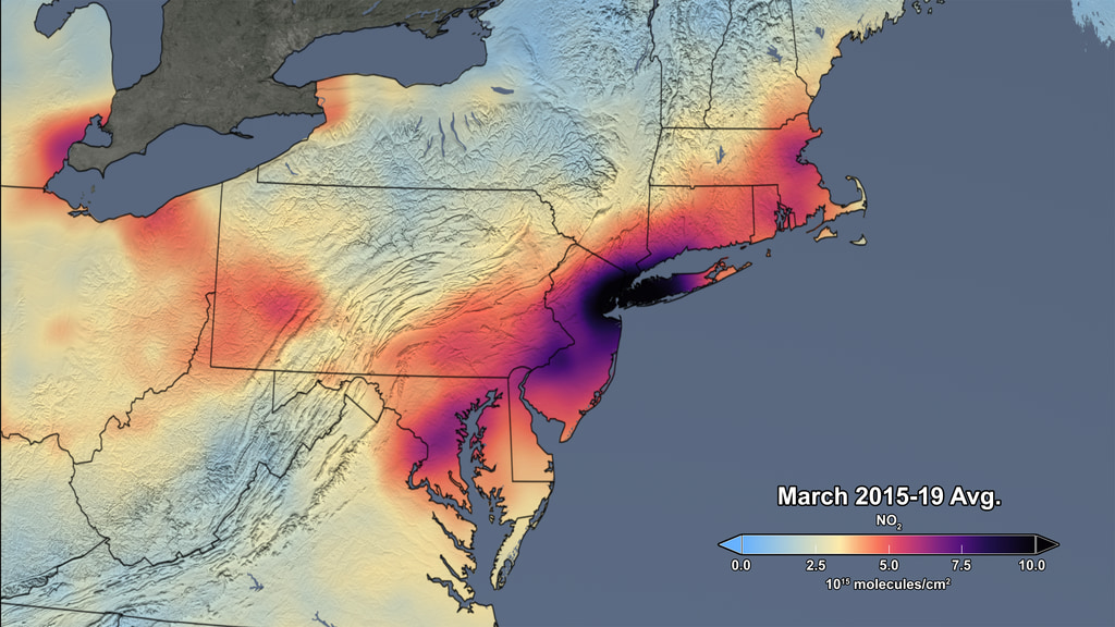 Pandemic Before And After: Northeast US 2015-2019 Versus 2020