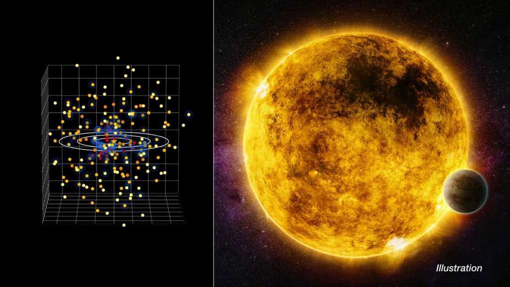 Credits:Movie: Cal Poly Pomona/B. Binder; Illustration: NASA/CXC/M.Weiss